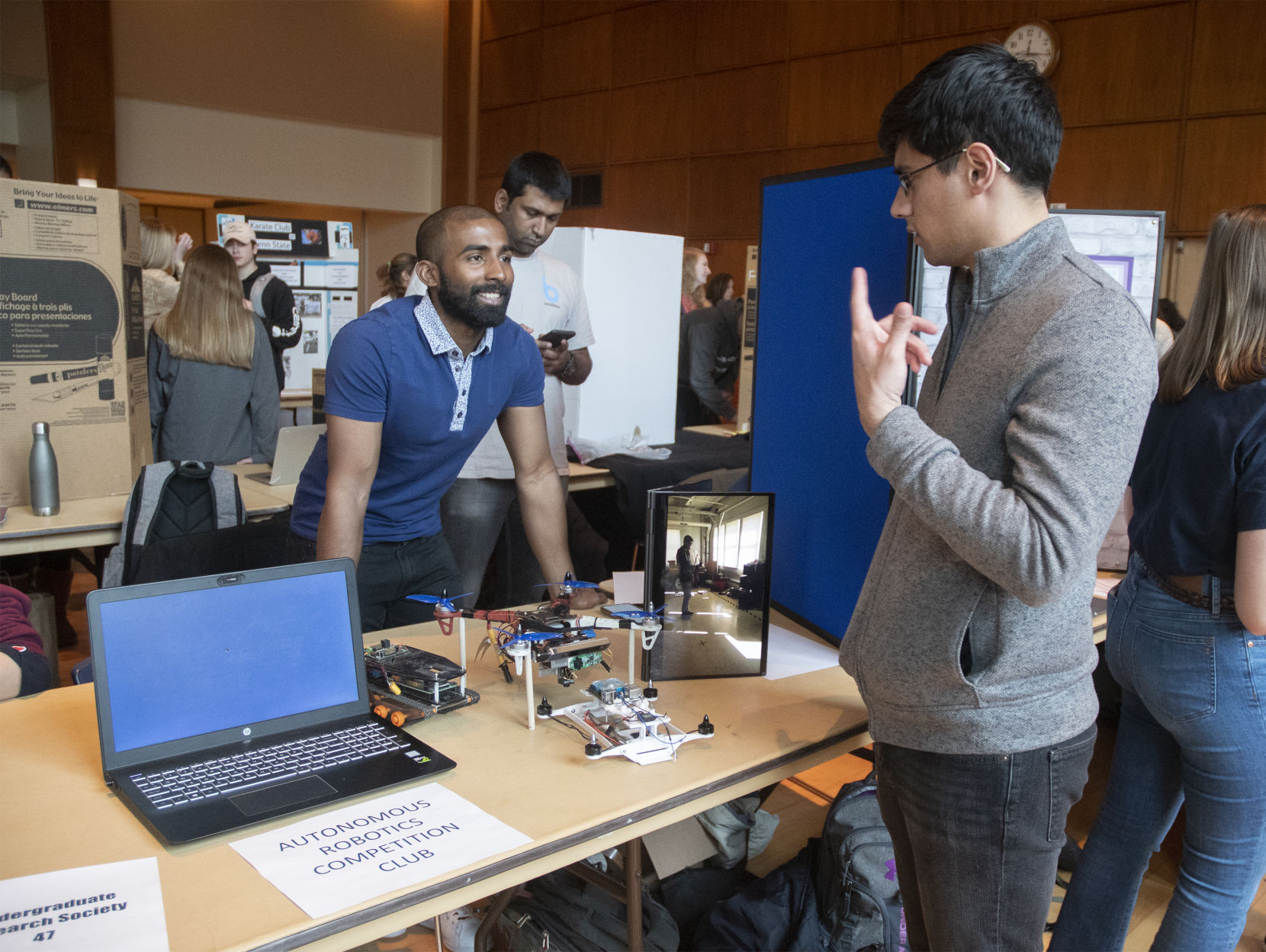 Involvement fair, robotics